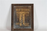 Rare "The Ladies Home Journal" Gilt Painted Mirror