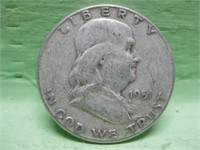 1951 Ben Franklin Half Dollar