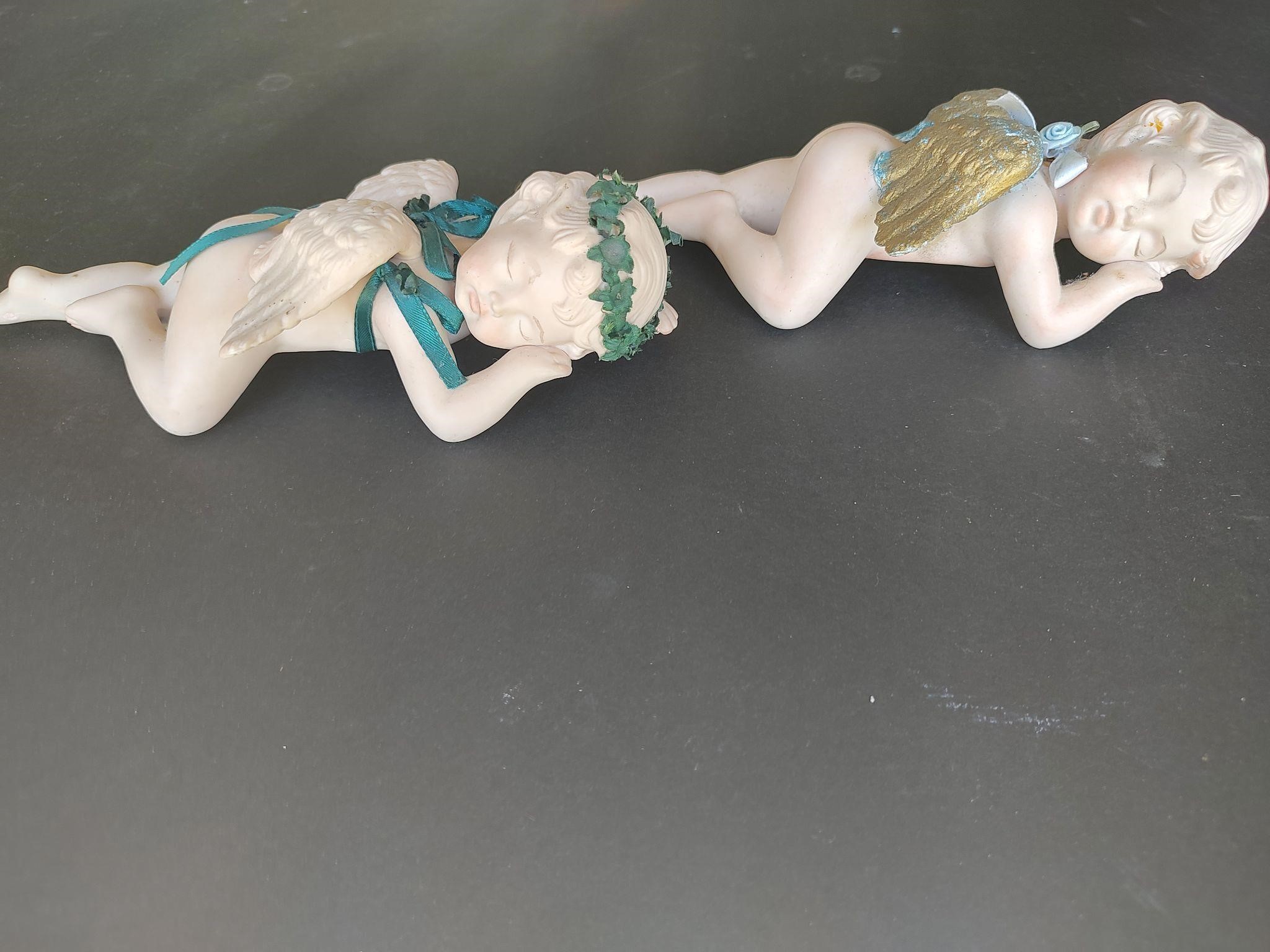 Pair of Ceramic Angels