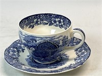 Wedgewood Company cup and saucer made in England