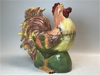 Ceramic rooster cookie jar 13 “