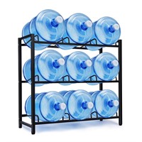 9-Tray Water Jug Rack, Storage 5 Gallon Water Coo