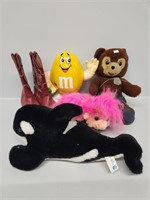 Toys:Smokey The Bear, M&M Dispenser, Boots,
