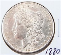 Coin 1880-S Morgan Silver Dollar BU
