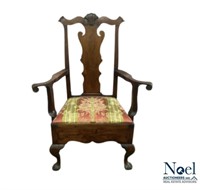 18th c.  Philadelphia Chippendale Walnut Armchair
