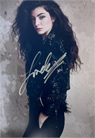 Autograph COA Lorde Photo