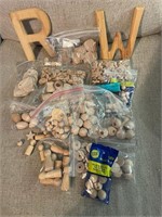 Wood Bead & Craft LOT