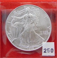 1999 Silver Eagle, BU .999