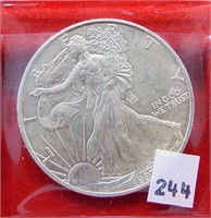 1997 Silver Eagle, BU .999