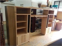 Lighted Entertainment Wall Unit WFA