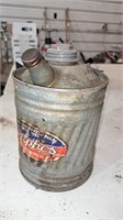 Delphos galvanized can