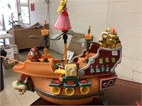 Mario toy boat**