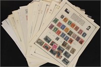 Chile stamps 1856-1970 Used collection on pages