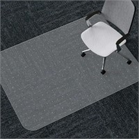Office Chair Mat for Carpet, 36"x48" Transparent P