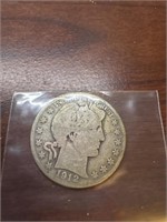 1912D Silver Half Dollar