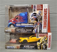 (2) Transformer Diecast Cars