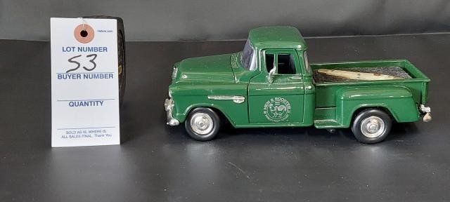 1955 Chevy Truck w/ Hen & Rooster Knife