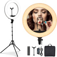 Ring Light 18'' with Tripod Stand 65W