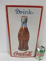 Drink Coca-Cola Sign, Bottle in Center