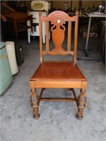 Wooden Upholstered Dining Room Chair