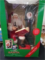 Christmas Santa animated cassette player