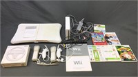Nintendo Wii Console With Controllers Exercise