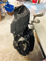 TNT golf clubs & golf bag