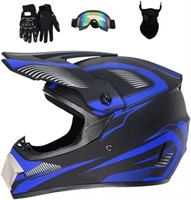 Full Face Motocross Helmet Set