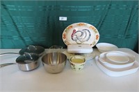 Kitchen w/ Corningware - Platters & More