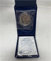 Scientific achievements in Israel silver coin