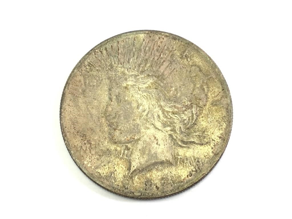 1922 Silver Peace Dollar, US Coin