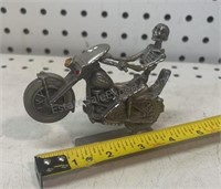 Pewter Motorcycle Figurine