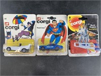 Lot of 3 vintage Corgi toys