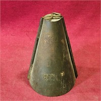 Tin Cone Mold (Antique) (3 1/4" x 2 1/4")