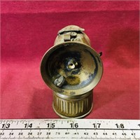 Justrite Brass Miner's Lantern (Antique)