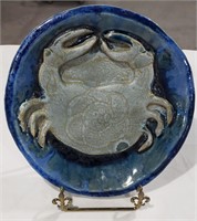 Unique Handmade Crab Plate