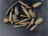 Bag of ancient ivory fragments from St. Lawrence I