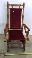 Antique Maple Rocking Chair