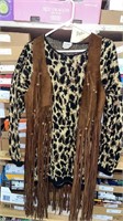Size 3x sweater and brown vest