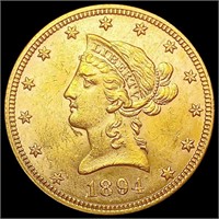 1894 $10 Gold Eagle UNCIRCULATED