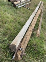 Power Poles (2 - 35' & 1 Small Pole)
