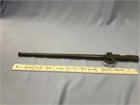 An old bayonet with a sheath               (g 22)