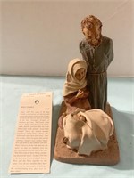 Tom Clark Gnomes The Holy Family Nativity Statue F