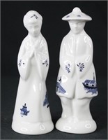 Blue Willow Salt & Pepper Shakers