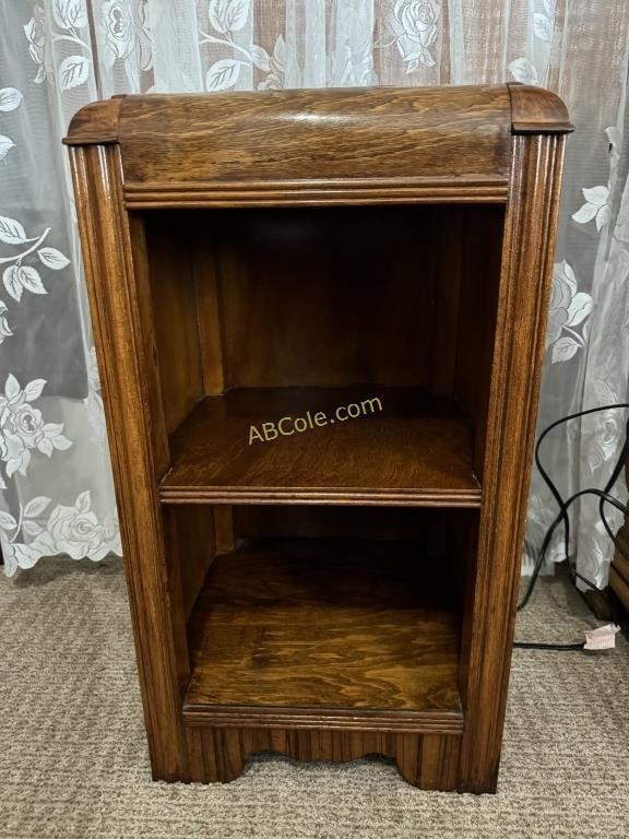 2- Shelf wooden night stand