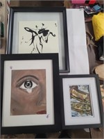Three Unique Art Prints