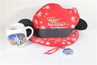 Mickey's Very Merry Christmas Party Hat, Mug, etc