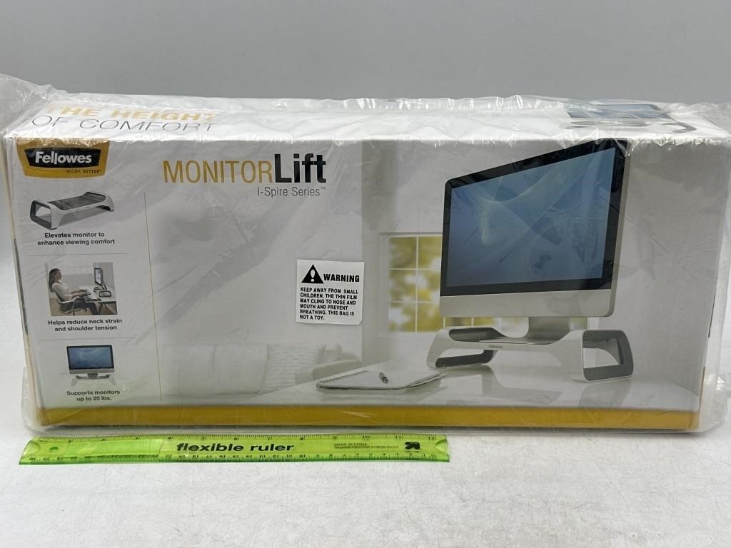 NEW Fellowes Monitor Lift I-Sprie Series
