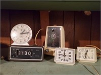 Vintage clock collection