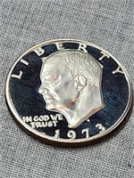 1973-S Silver Ike Dollar, Uncirculated